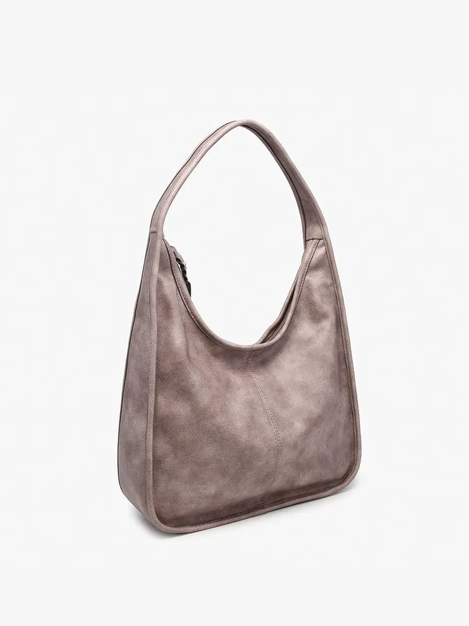 Joey Slouchy Hobo Bag - Brown