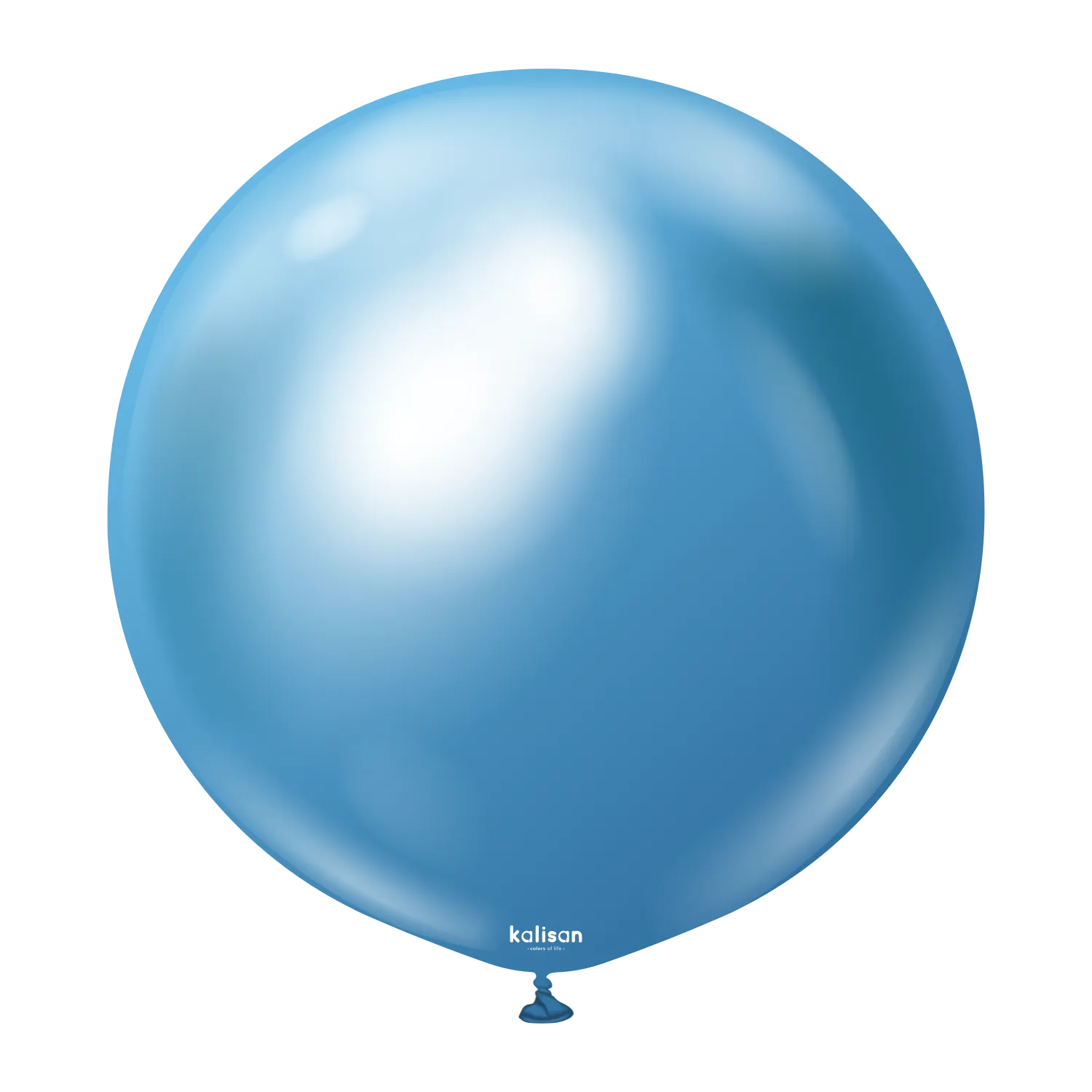 Kalisan Latex Mirror Blue - 18", 25 Pieces