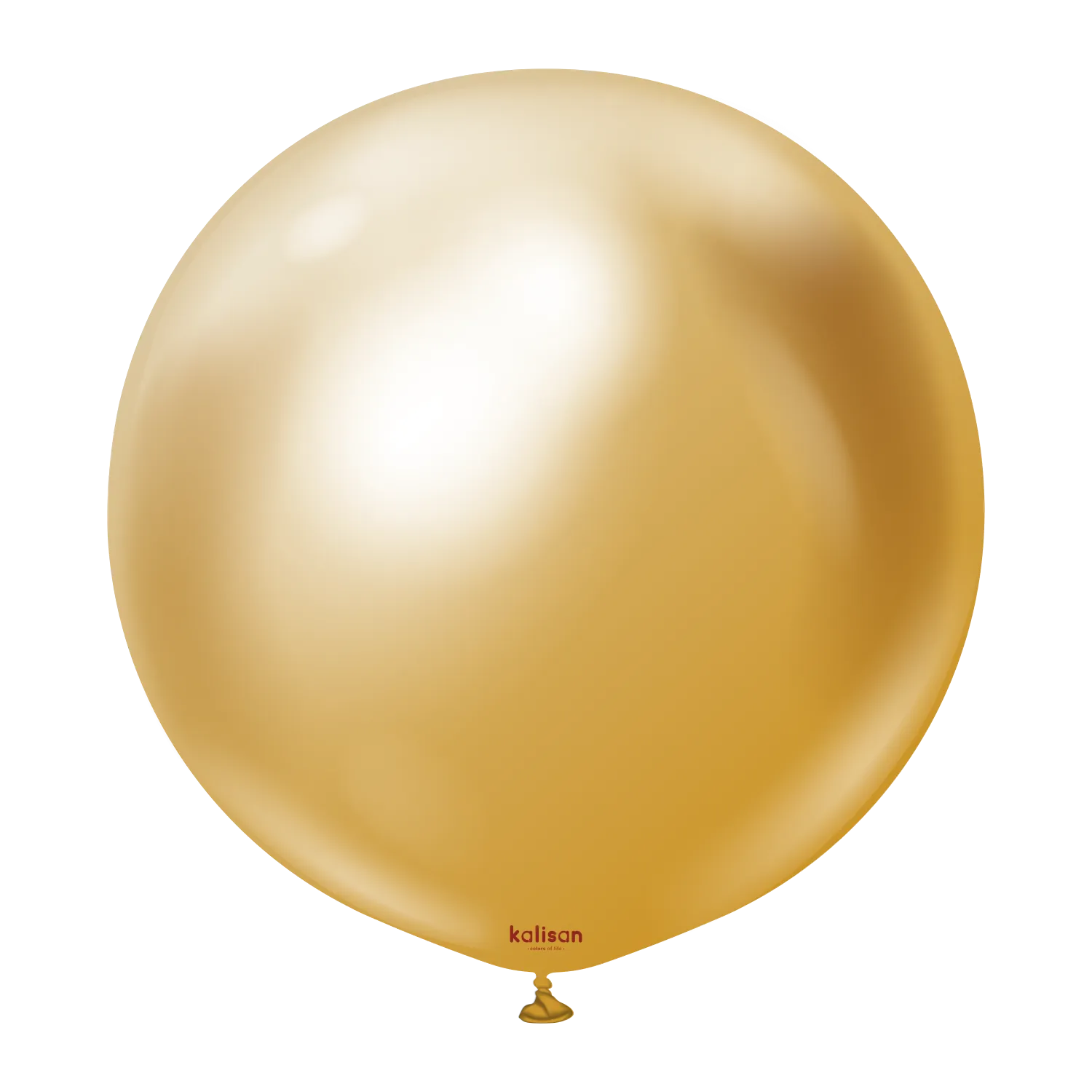 Kalisan Latex Mirror Gold - 18", 25 Pieces