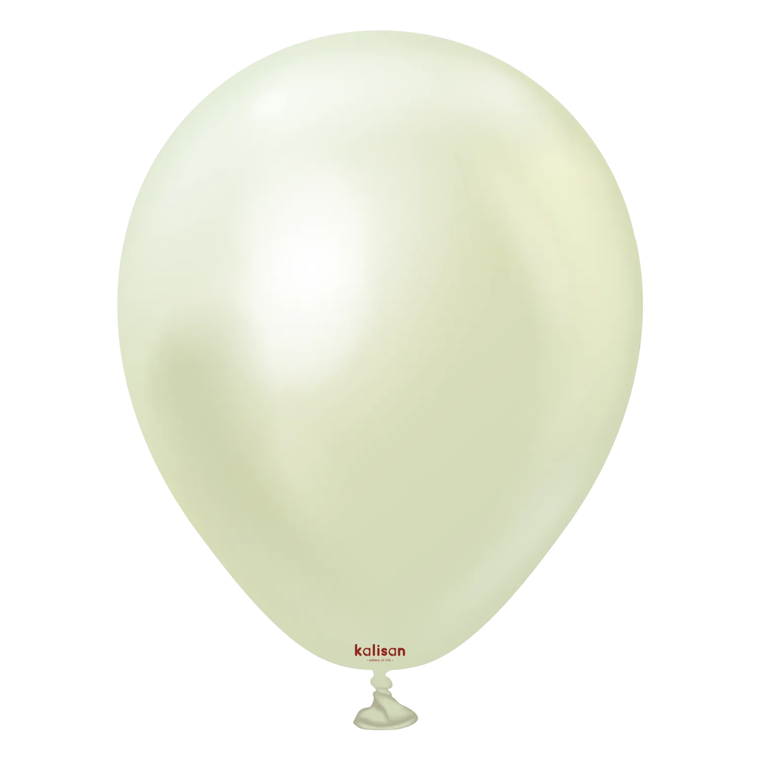 Kalisan Latex Mirror Green Gold - 5", 100 Pieces