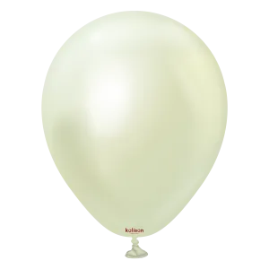 Kalisan Latex Mirror Green Gold - 5", 100 Pieces