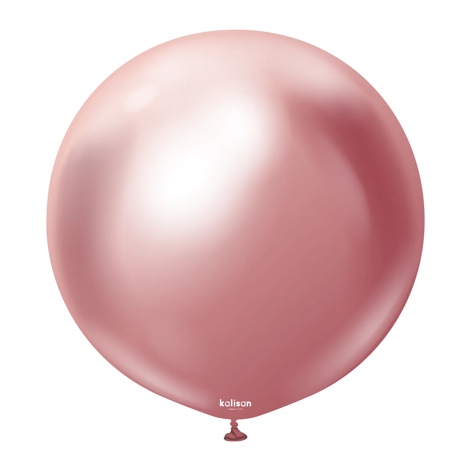 Kalisan Latex Mirror Pink - 18", 25 Pieces