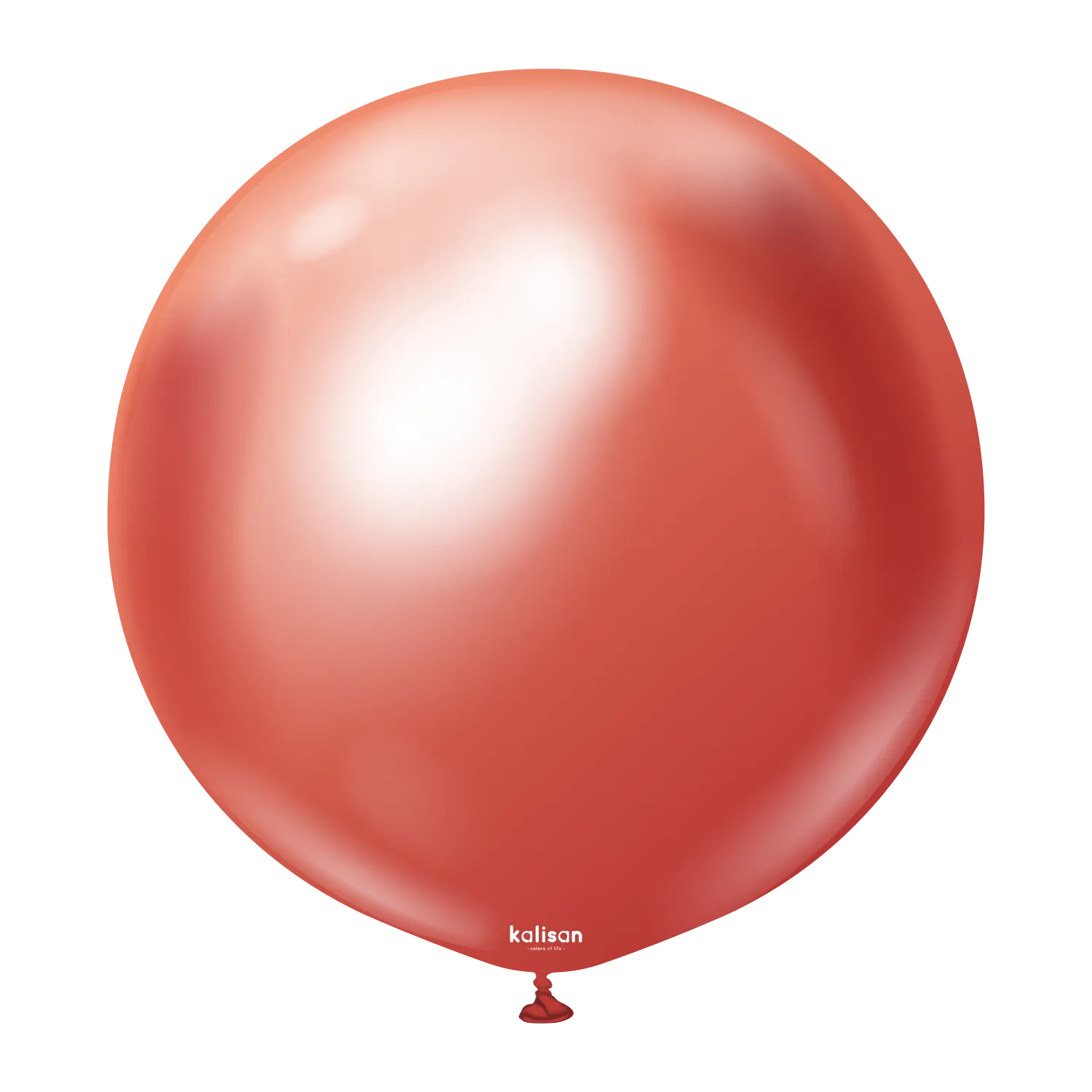 Kalisan Latex Mirror Red - 24", 2 Pieces