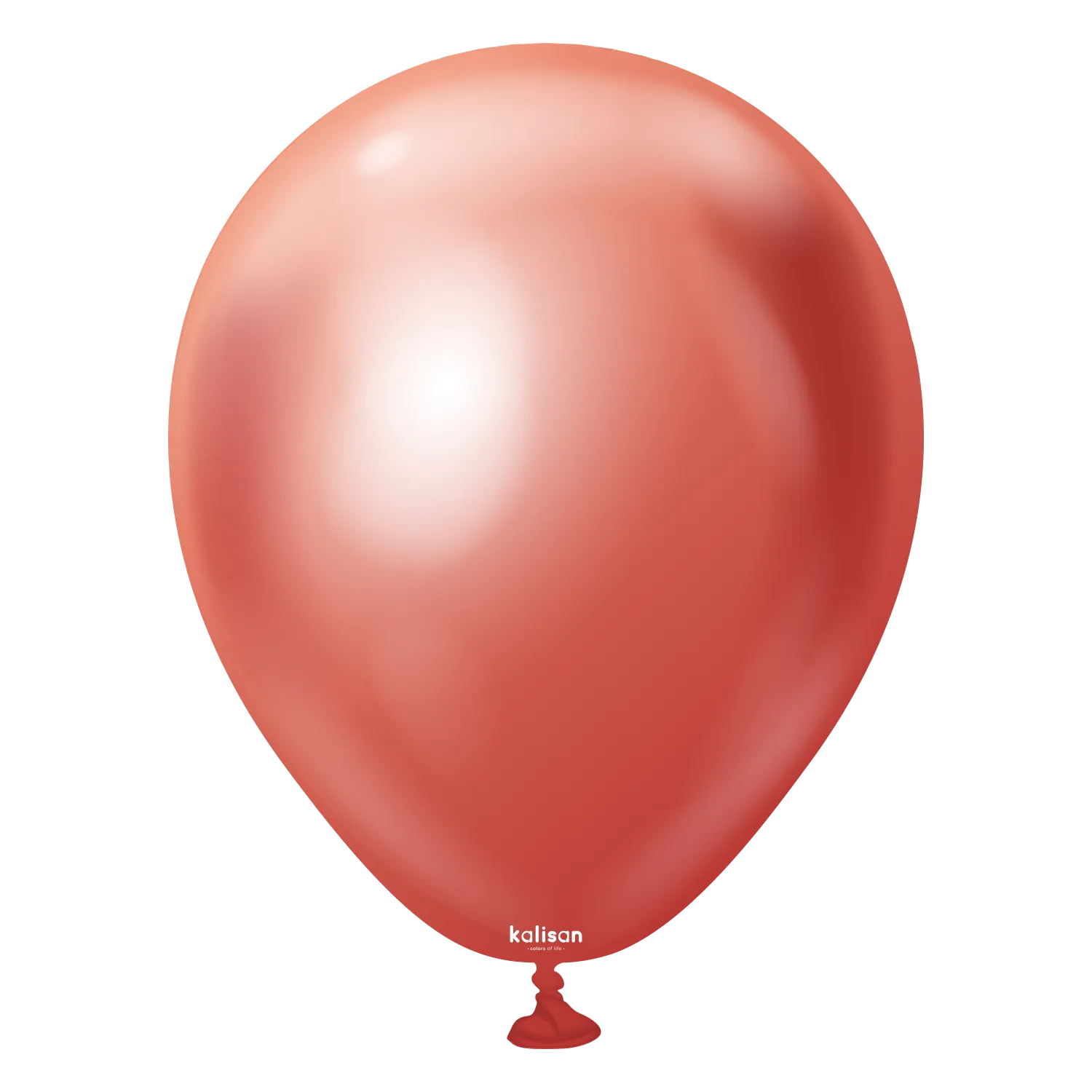 Kalisan Latex Mirror Red - 5", 100 Pieces