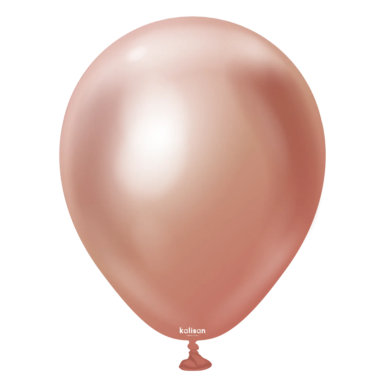 Kalisan Latex Mirror Rose Gold - 5", 100 Pieces