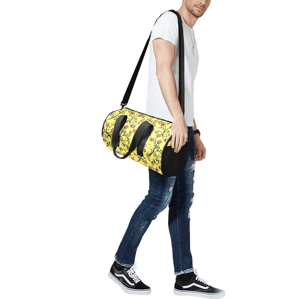 Key Lime Star Duffle Bag