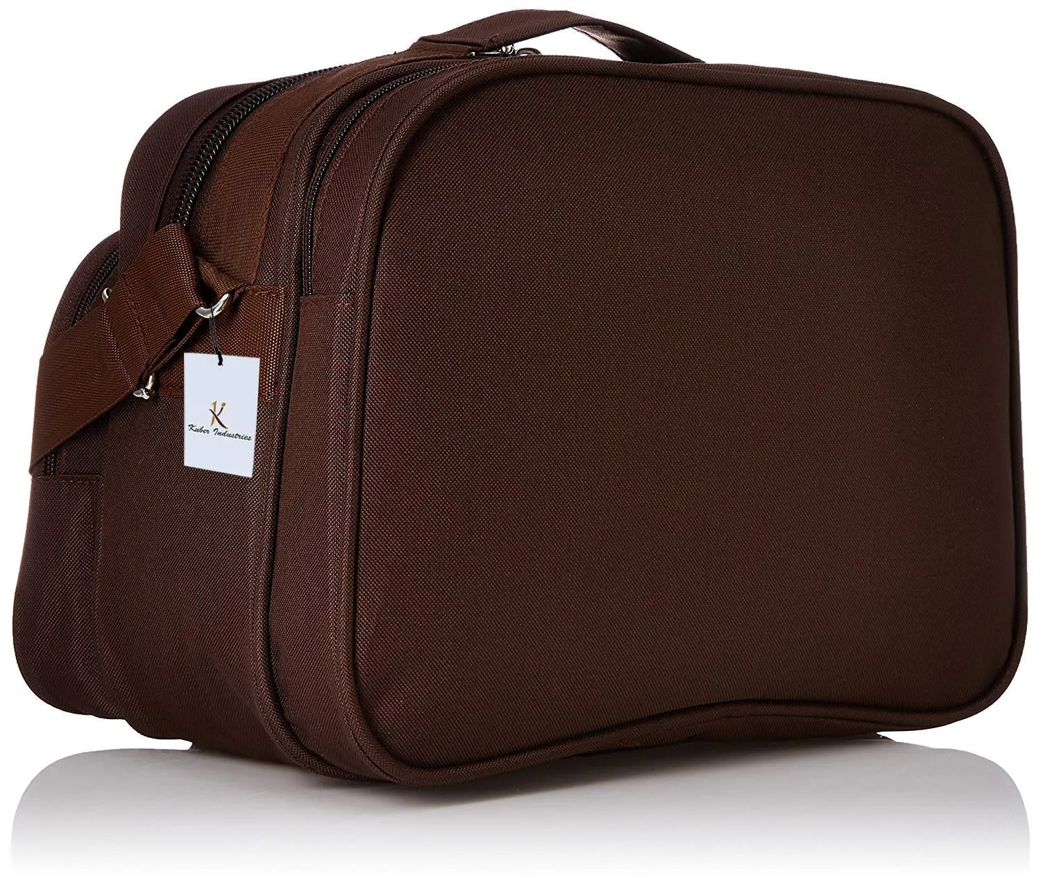 Kuber Industries Rexine 1 Piece Office Sling Bag (Brown) -CTKTC6278