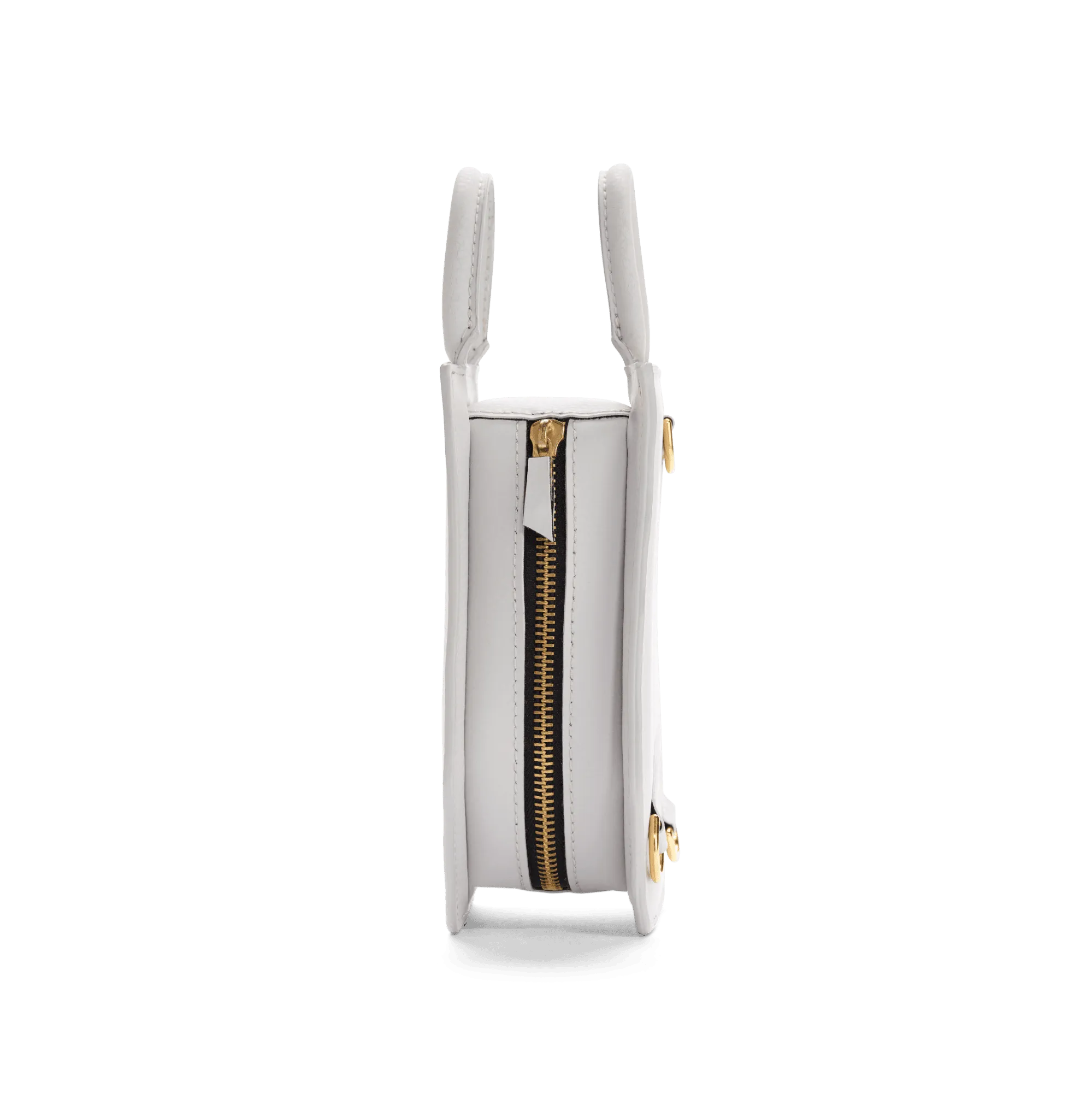 Mini Elay MIRUM® Leather Crossbody Bag | White