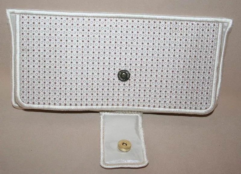 Monogram Checkbook Book Cover or Coupon folder