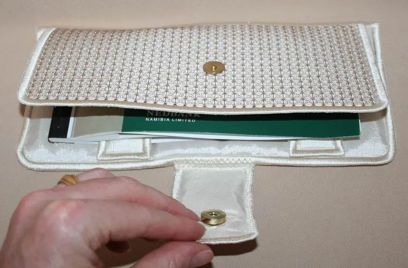 Monogram Checkbook Book Cover or Coupon folder