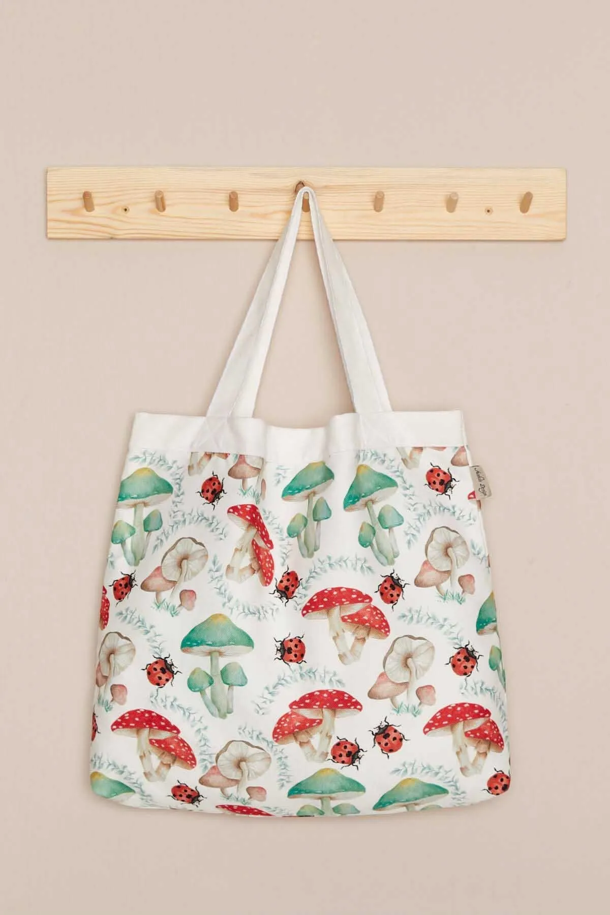 Polyester Hand Shoulder Bag for Women Tote Bag Casual Daily Bag Patterned Floral Fabric Large Capacity,C-5