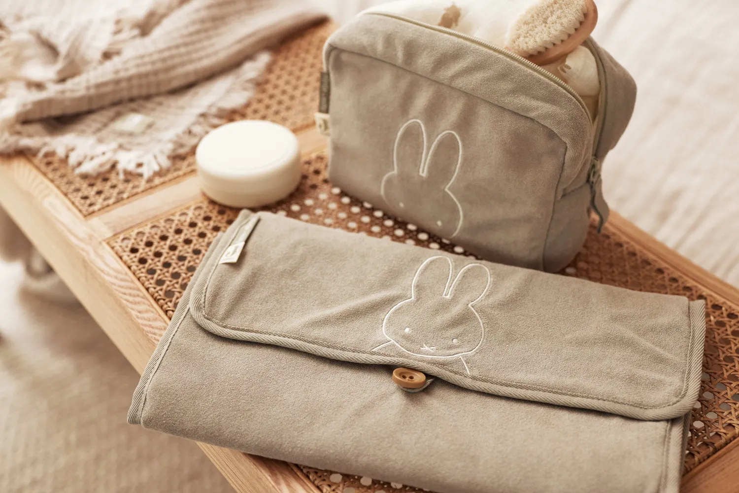 Pouch Terry Miffy - Olive Green