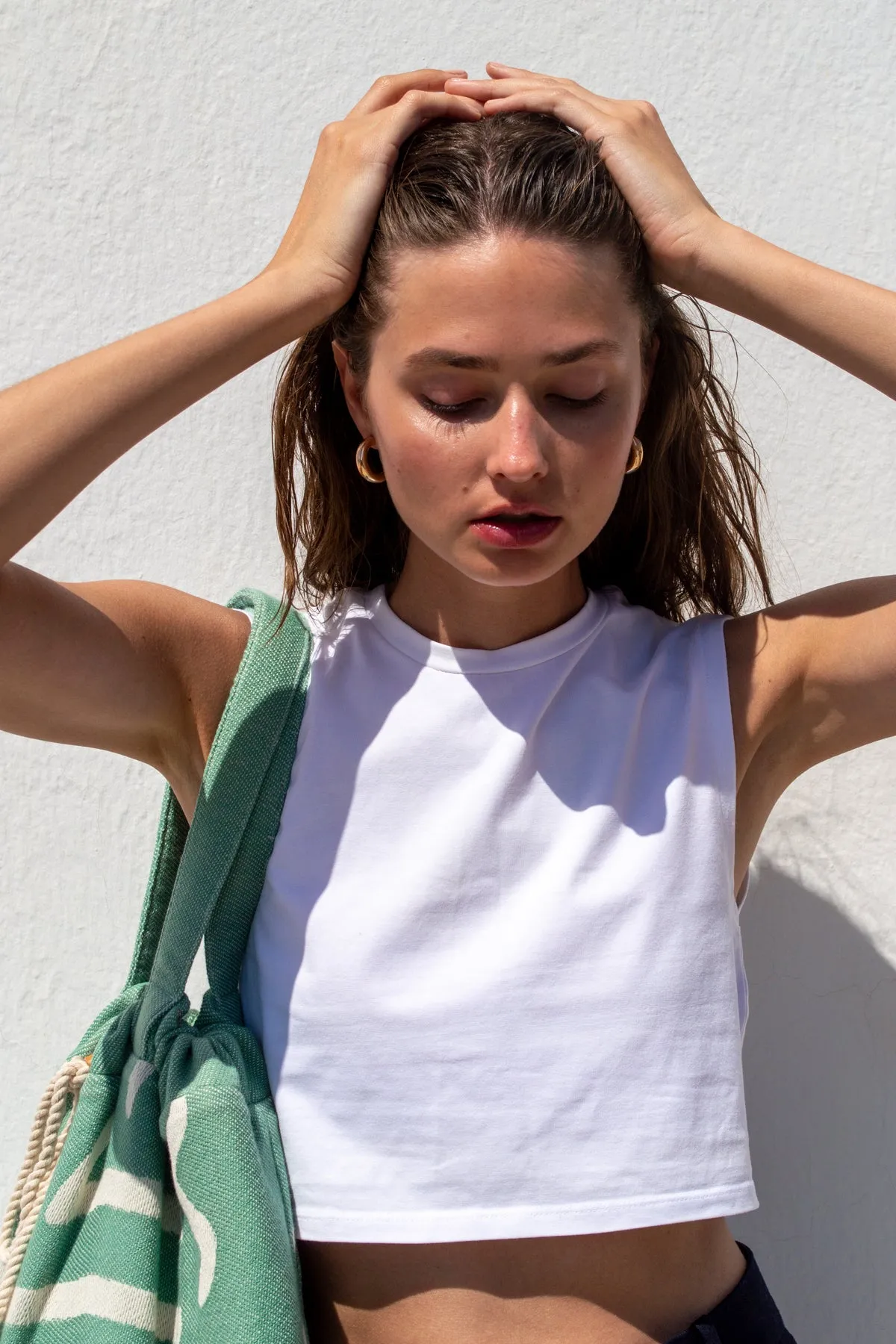 "Cyclades" Backpack in Mint
