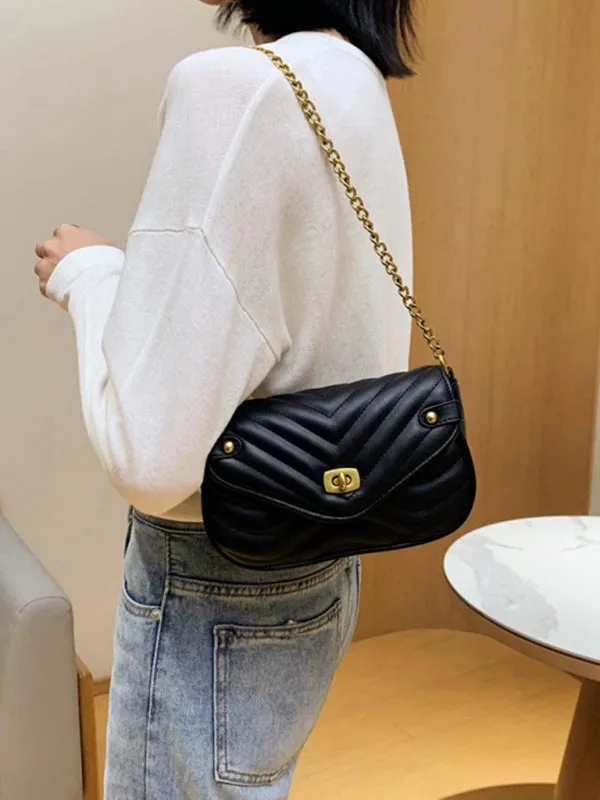 shoulder bag high sense chain messenger bag small bag