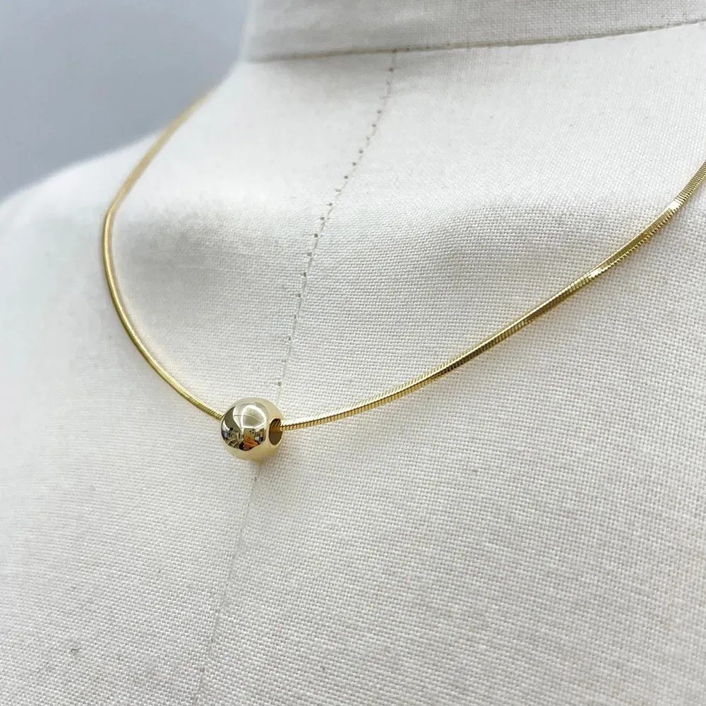Simple Ball Necklace OA14