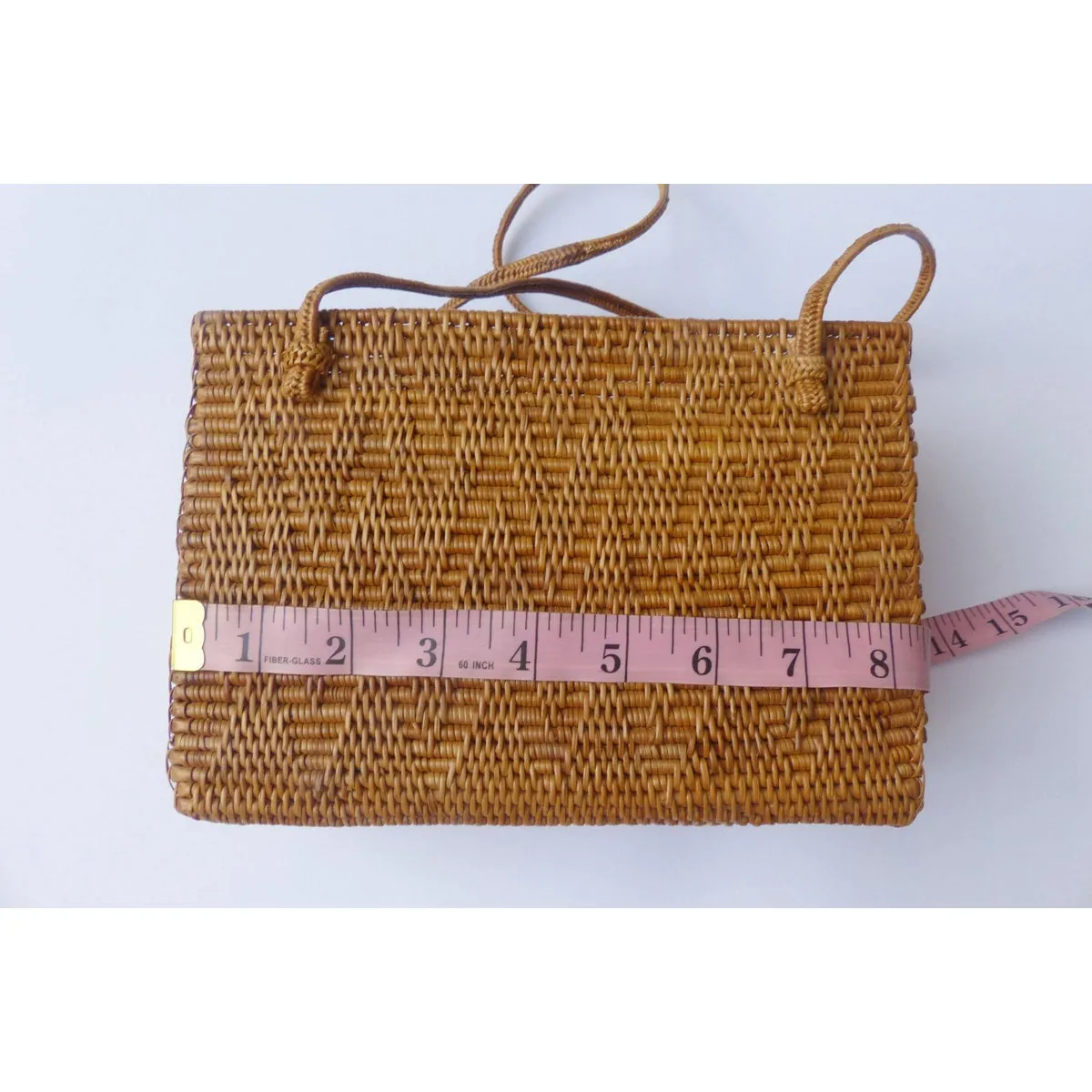 Simple Wicker Basket Bag