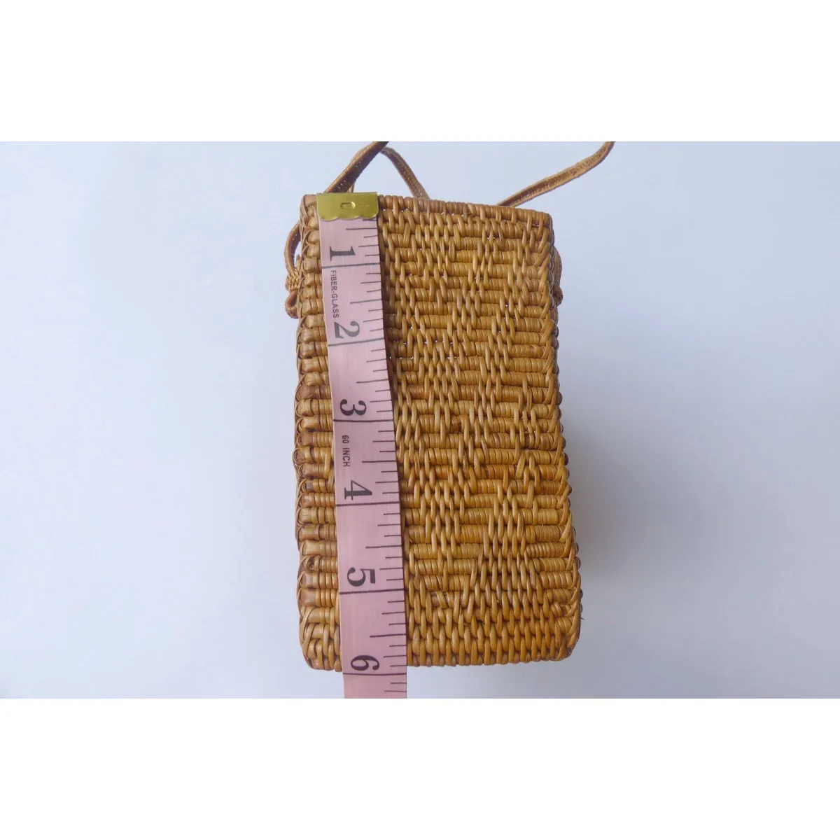 Simple Wicker Basket Bag
