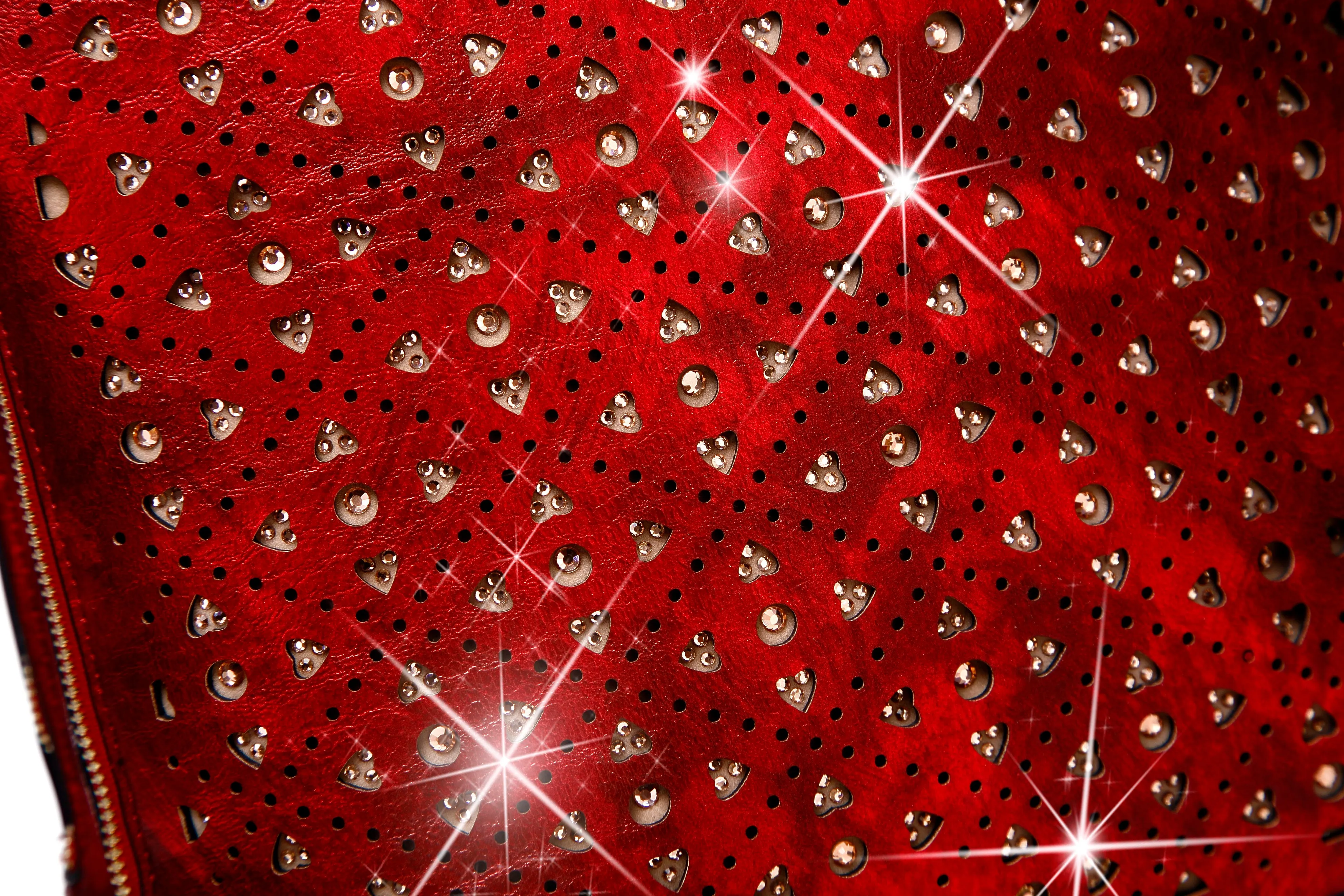Sparkle of Hearts Highend Designer Backpack