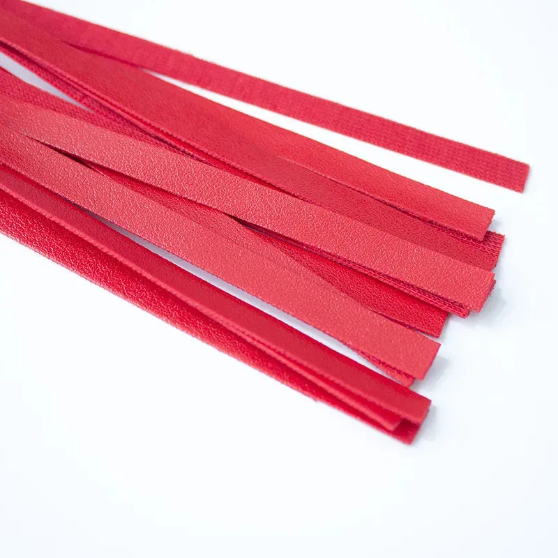 Stylish Synthetic Leather BDSM Whip Versatile Flogger Sensory Play