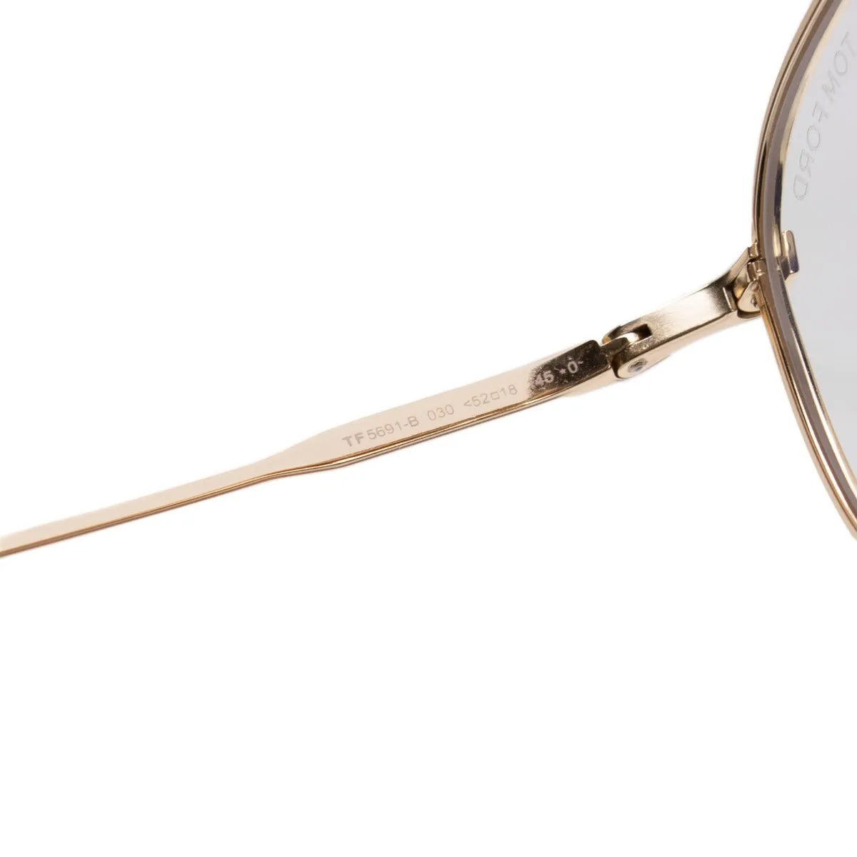 Tom Ford Men's Aviator Opticals FT5691 B 030 50