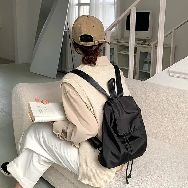 Uakiss Large Capacity Nylon Backpack Versatile Daily Commuter Backpack New Minimalist Style Adult Backpack Lightweight And Portable Bag