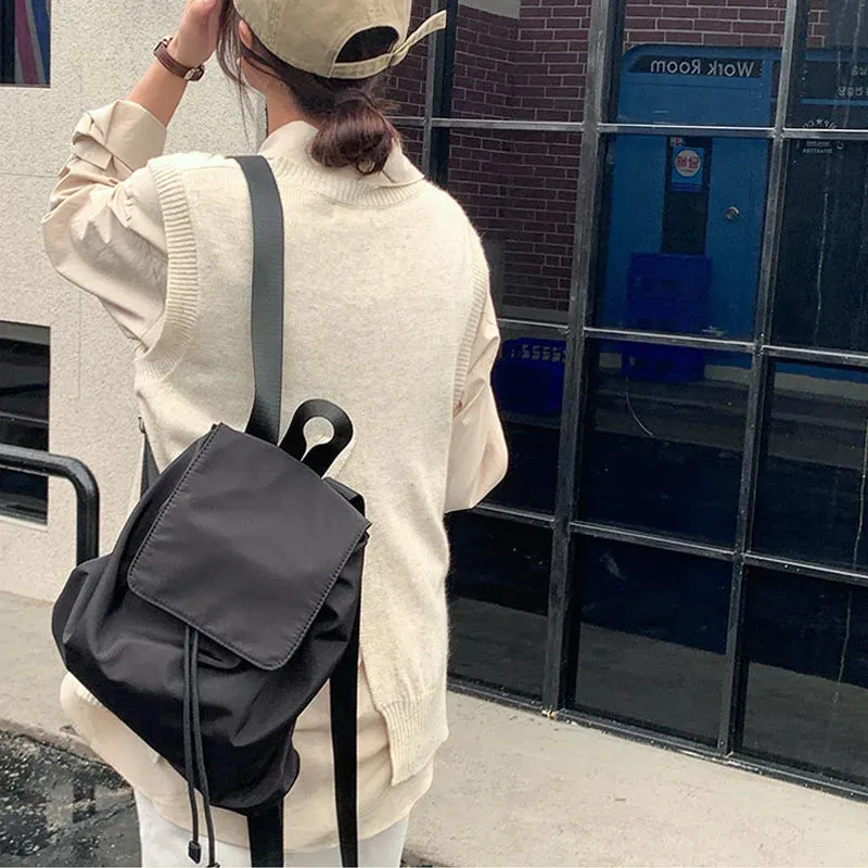 Uakiss Large Capacity Nylon Backpack Versatile Daily Commuter Backpack New Minimalist Style Adult Backpack Lightweight And Portable Bag