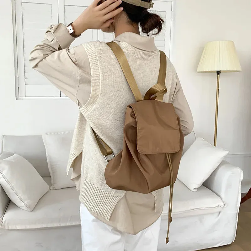 Uakiss Large Capacity Nylon Backpack Versatile Daily Commuter Backpack New Minimalist Style Adult Backpack Lightweight And Portable Bag