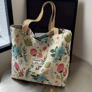 Uakiss New Fashionable Large-Capacity Commuter Tote Bag - Simple, Stylish for College Students, Daily Shoulder Use