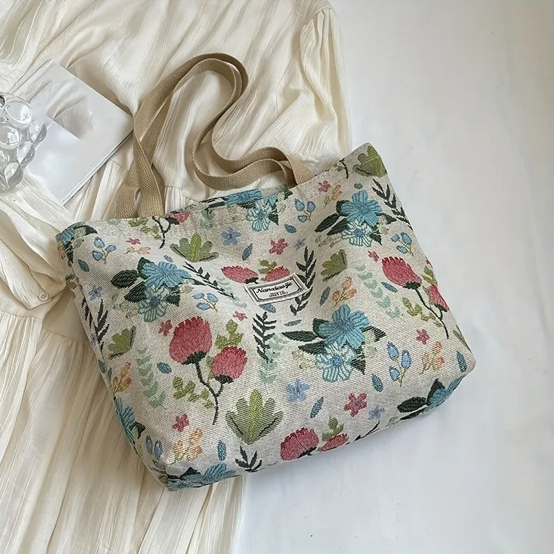 Uakiss New Fashionable Large-Capacity Commuter Tote Bag - Simple, Stylish for College Students, Daily Shoulder Use