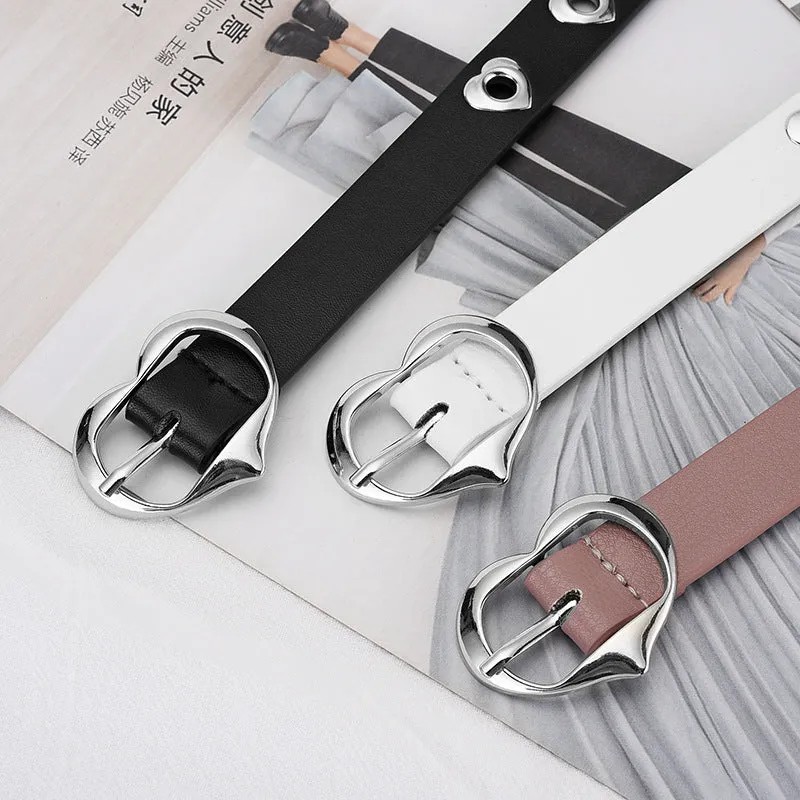 Unisex Jeans Belt Kids Trendy Hollow Belt