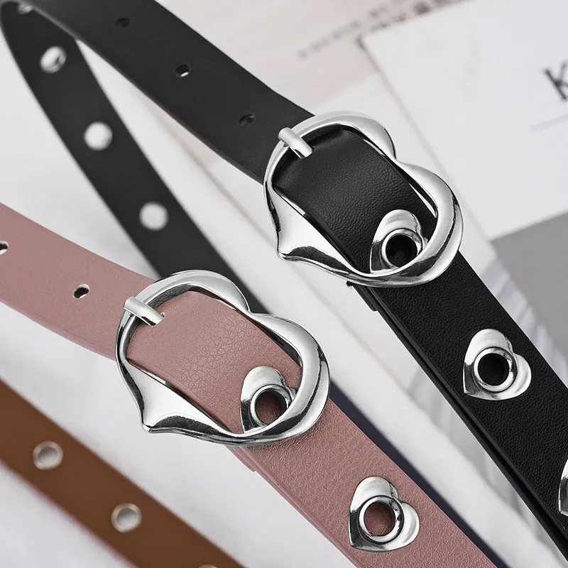 Unisex Jeans Belt Kids Trendy Hollow Belt