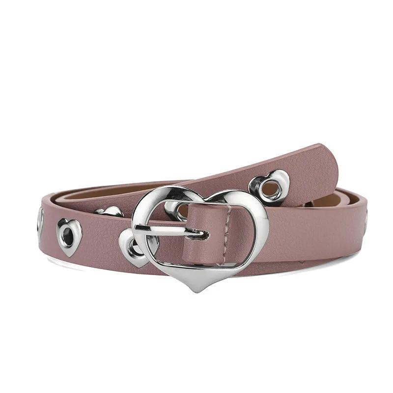 Unisex Jeans Belt Kids Trendy Hollow Belt