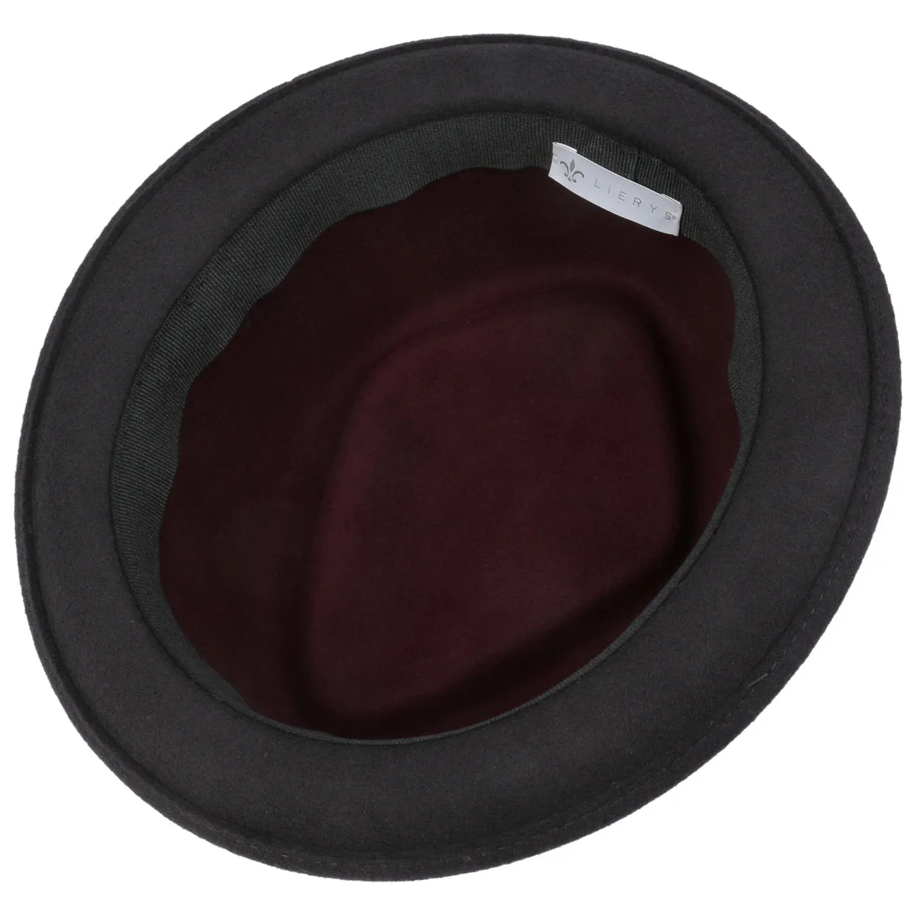 Vanello Twotone Pork Pie Fedora Hat