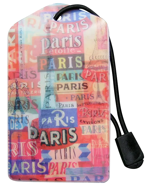 z Luggage Tag: Paris